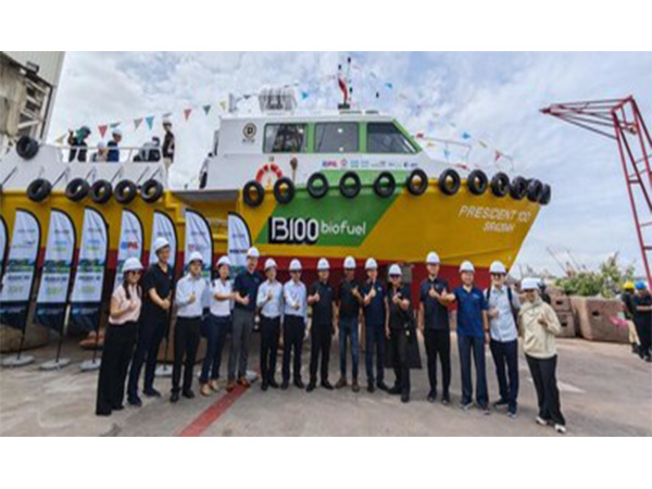 Weichai Power Launches Singapore's First 100% Biodiesel Research Harbour Ship