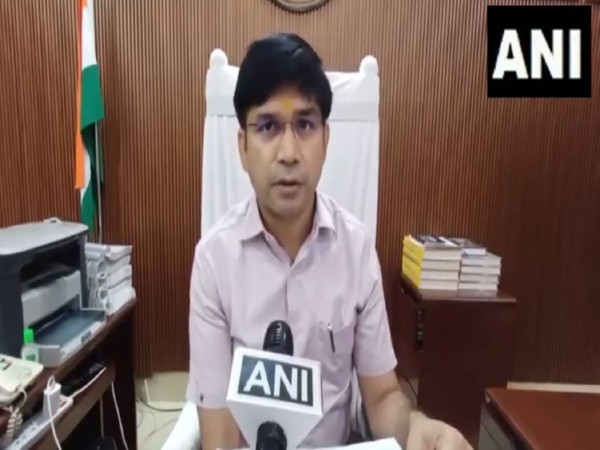 Sambhal District Magistrate, Rajender Pensiya (Photo/ANI)