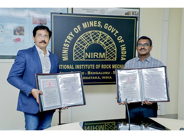 Dr Sripad Naik, Director (Addl.Charge ), NIRM and Siby M Lukose, Managing Director, Siby Mining exchanging MoU in Bengaluru. Dr Sripad Naik, Director (Addl.Charge ), NIRM and Siby M Lukose, Managing Director, Siby Mining exchanging MoU in Bengaluru.