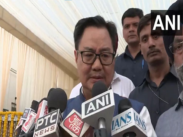 Union Minister Kiren Rijiju (Photo: ANI)