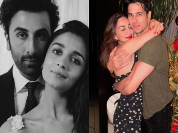 Ranbir-Alia, Sidharth-Kiara (Photo/Instagram/@aliaabhatt @kiaraaliaadvani)@