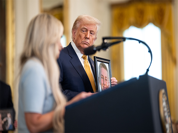 US President Donald Trump at the bill signing ceremony (Image: X@WhiteHouse)