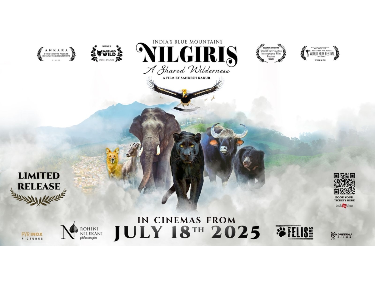 The Nilgiris is the first feature-length wildlife documentary to receive a nationwide theatrical release
