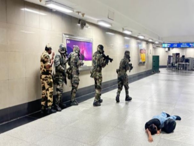 'Multi-Agency Mega Mock Exercise' conducted in June (File photo/ANI)