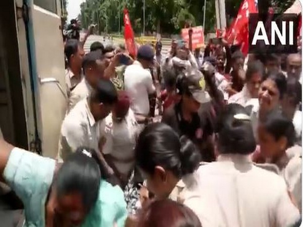 Opposition workers detained during Odisha Bandh over Balasore's student death (Photo/ANI)