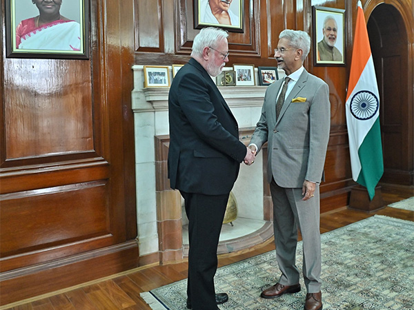 Jaishankar meets Vatican envoy Archbishop Paul Richard Gallagher (Image: X/@DrSJaishankar)