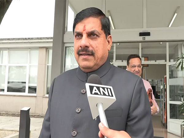 Madhya Pradesh Chief Minister Mohan Yadav during his official visit to Spain (Photo/ANI)