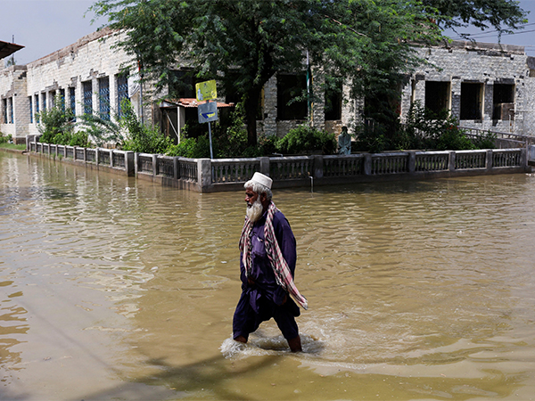 Floodwaters submerge streets and homes in Punjab, Pakistan, after days of relentless monsoon rainfall (Source: Reuters)