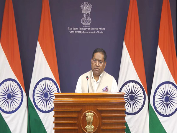 MEA Spokesperson Randhir Jaiswal (Photo/ANI)