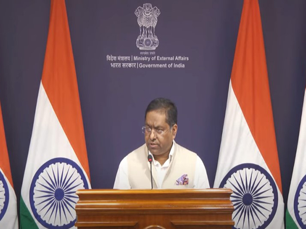MEA Spokesperson Randhir Jaiswal (Photo/ MEAIndia YouTube)