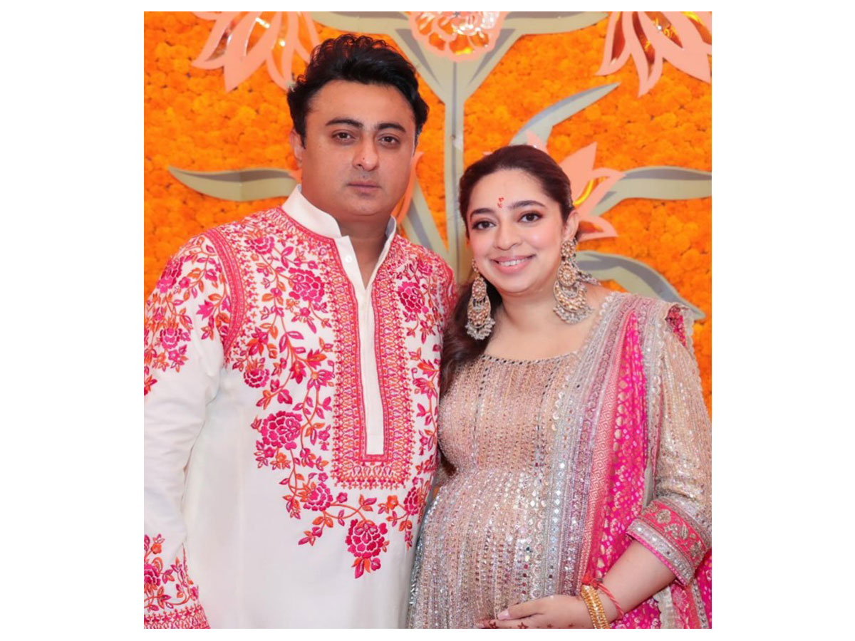 Producer Nidhi Dutta and her husband Binoy Gandhi (Image source: Instagram)