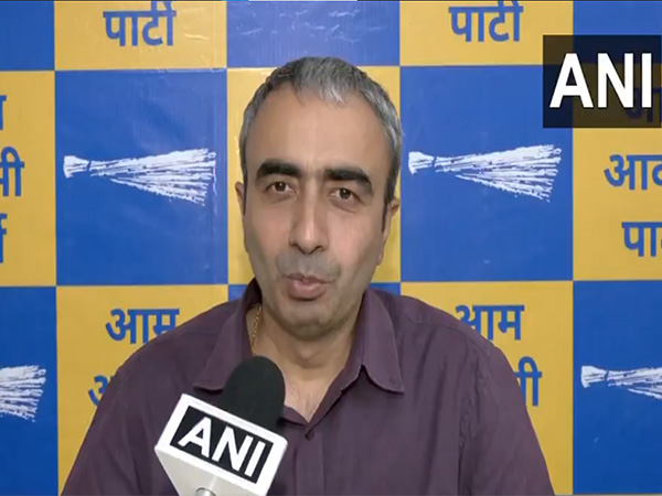 AAP leader Anurag Dhandha (Photo/ANI)