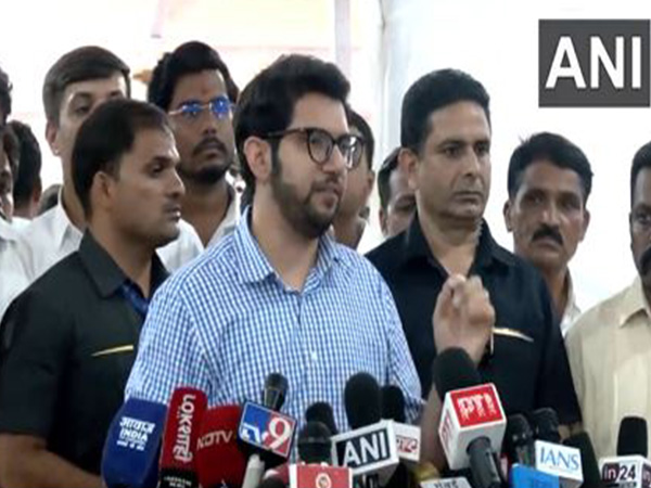 Shiv Sena (UBT) leader Aaditya Thackeray (Photo/ANI)