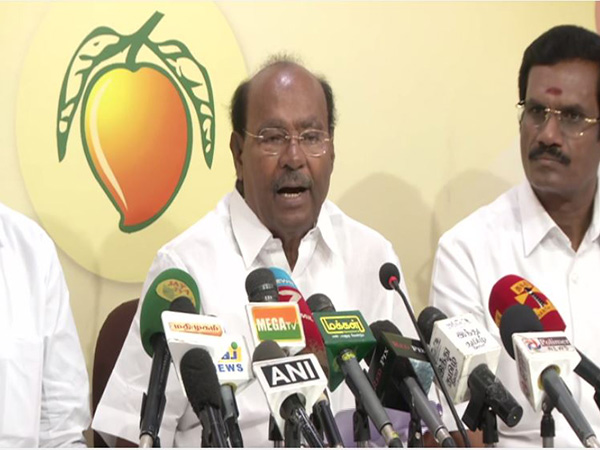 Pattali Makkal Katchi chief S Ramadoss (Photo: ANI) 