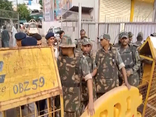 High security as ED conducts searches at Baghel's Bhillai residence (Photo/ANI) High security as ED conducts searches at Baghel's Bhillai residence (Photo/ANI)