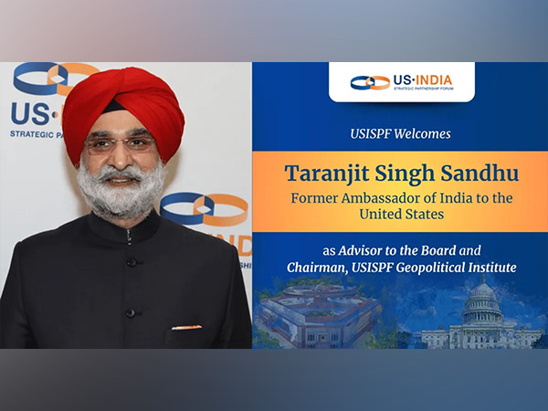Taranjit Singh Sandhu joins USISPF as Advisor to Board, Chairman of its Geopolitical Institute (Image: USISPF)