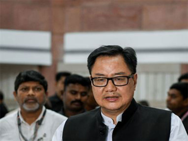 Union Parliamentary Affairs Minister Rijiju (File Photo/ANI)