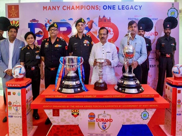 A visual from the trophy unveiling ceremony in Kolkata. (Photo: AIFF/Durand Cup)