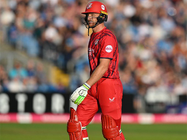 Jos Buttler in Lancashire colours. (Photo: @lancscricket X)