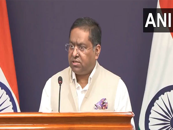 MEA spokesperson Randhir Jaiswal (Photo/ANI)