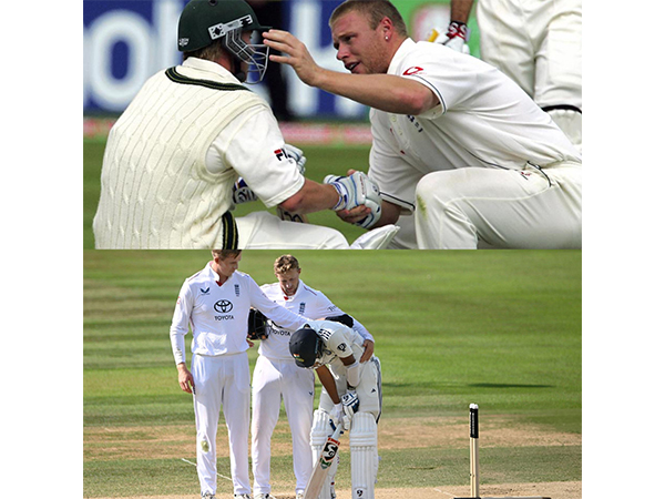 The series is indeed starting to mirror the 2005 Ashes series, both in competiton and sportsmanship. (Photo: ICC and X)