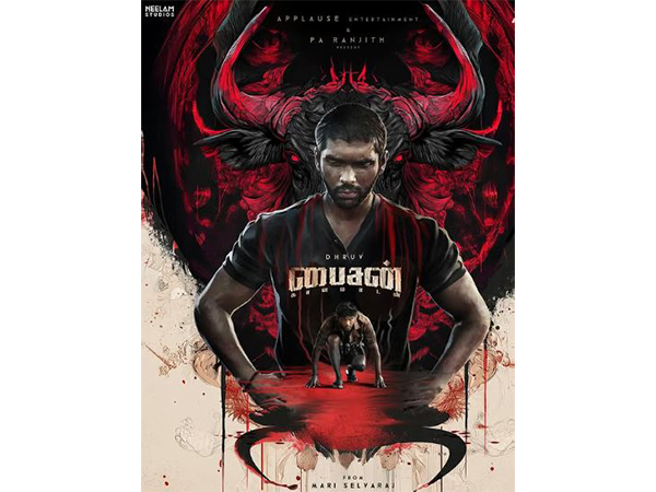 Dhruv Vikram in Bison poster (Photo/Instagram@dhruv.vikram)