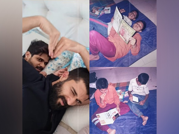 Vijay Deverakonda with brother Anand Deverakonda (Photo/instagram/@ananddeverakonda)