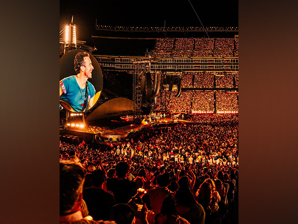 A snip from the Boston concert (Photo/instagram/@coldplay)