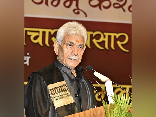 LG of JK, Manoj Sinha (Photo/@OfficeOfLGJandK)