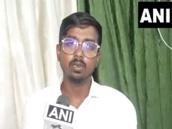 Odisha NSUI President Udit Pradhan (Photo/ANI)