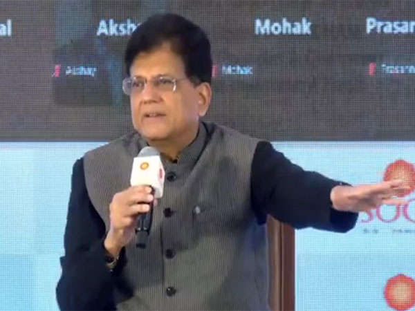 Union Minister of Commerce and Industry, Piyush Goyal (Photo/ANI)