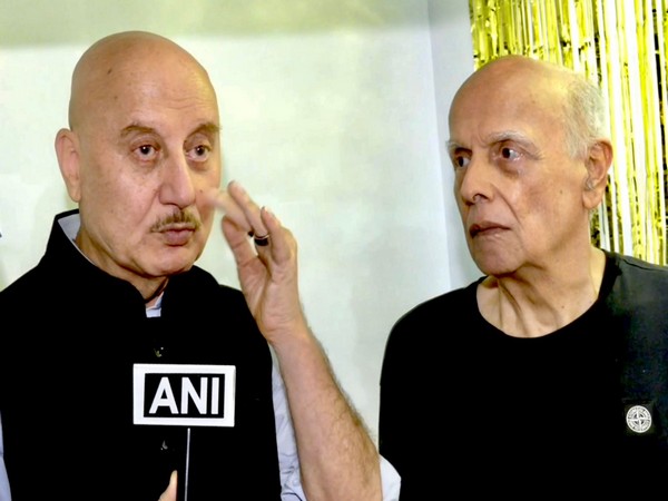 Anupam Kher, Mahesh Bhatt (Image sopurce/ANI) 