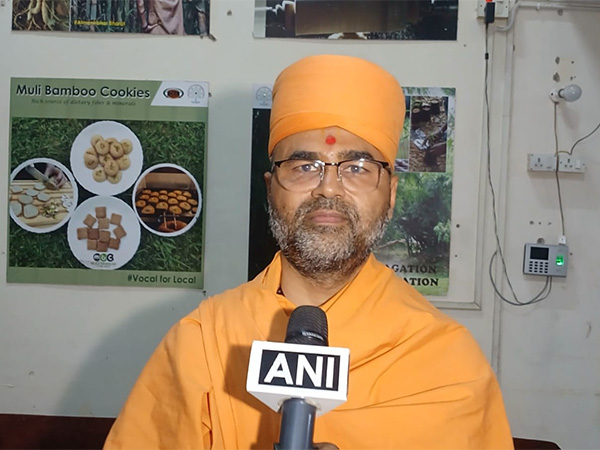 Amrit Charit Das, The Chief saint of the Satsang, (Photo/ANI)