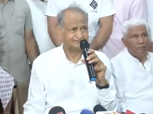 Former Rajasthan Chief Minister and senior Congress leader Ashok Gehlot (Photo/ANI)