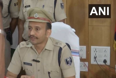 Patna SSP Kartikay Sharma (Photo/ANI)