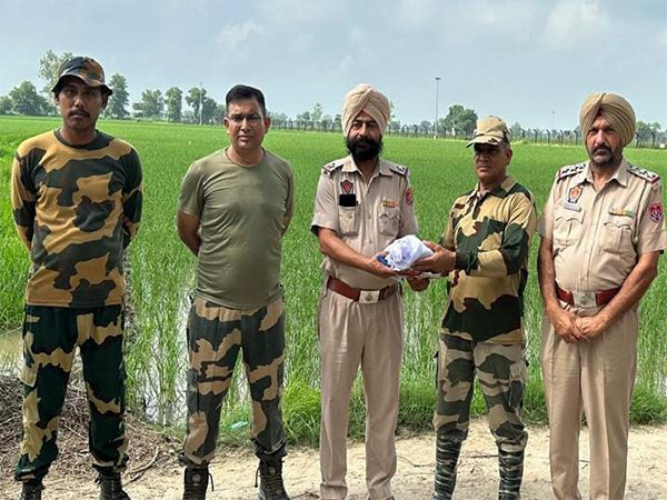 BSF troops recover arms ammunition, drone from Tarn Taran (Photo: BSF PRO)