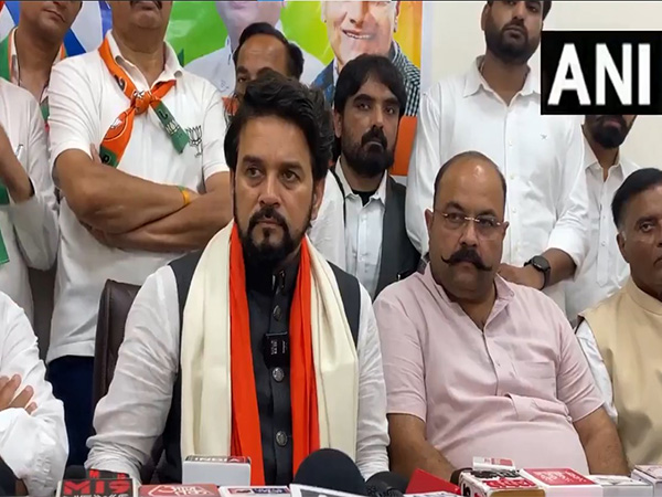 BJP MP Anurag Thakur (Photo: ANI)