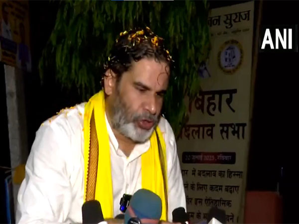 Jan Suraaj founder Prashant Kishor (Photo/ANI)