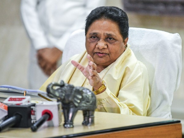 Former Chief Minister of Uttar Pradesh, Mayawati (File Photo/ANI)