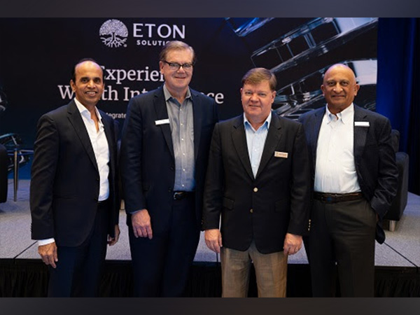 L-R: Rajendra Pai, Partner, Navis Capital Partners, Robert Mallernee, CEO, Bryan Henning, SVP, Head of Global Business Development & Satyen Patel, Executive Chairman, Eton Solutions