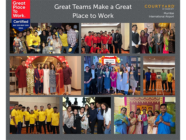 Congratulations from Nex News : Courtyard by Marriott Mumbai  Earns Prestigious ‘Great Place To Work’ Certification