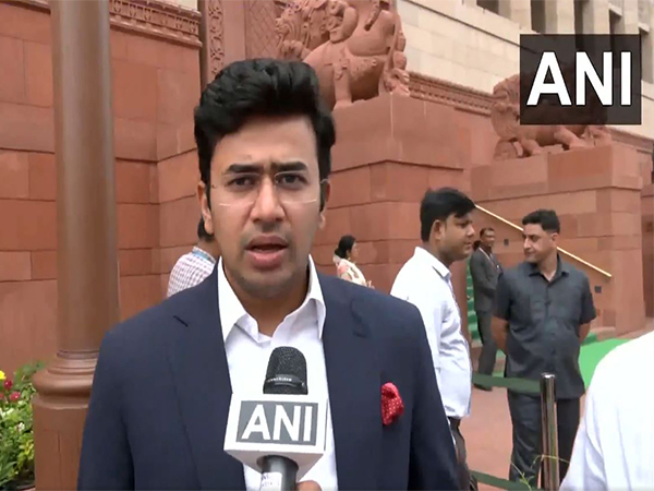 BJP MP Tejasvi Surya (Photo/ANI) BJP MP Tejasvi Surya (Photo/ANI)