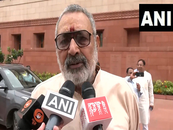 Union Minister Giriraj Singh (Photo/ANI)