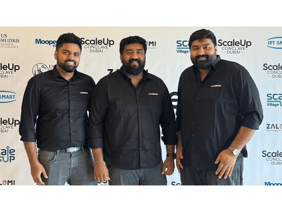 From left to right: Adhnan Rasheed, Basil Nalakath and Basim Nalakath