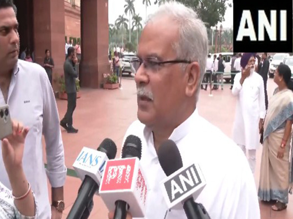 Former Chhattisgarh CM and Congress leader Bhupesh Baghel (Photo/ANI)