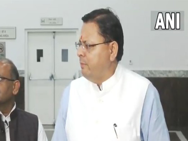 Uttarakhand CM Pushkar Singh Dhami (Photo/ANI)