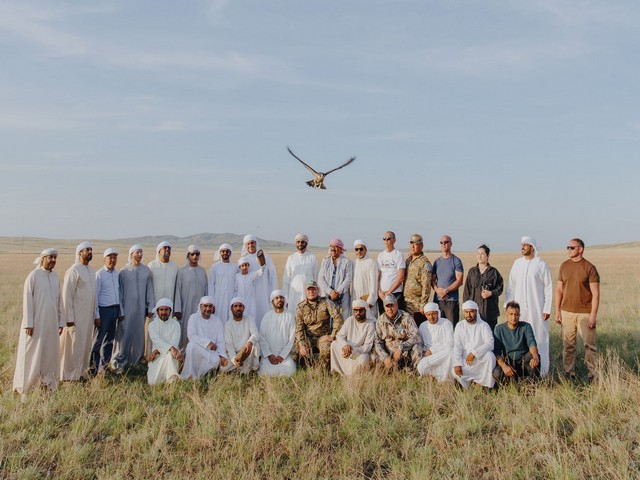 Sheikh Zayed Falcon Release Programme returned total of 2,355 falcons to wild (Photo/WAM)