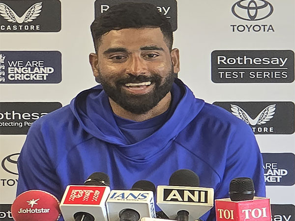 Indian right-arm seamer Mohammed Siraj (Photo: ANI) Indian right-arm seamer Mohammed Siraj (Photo: ANI)