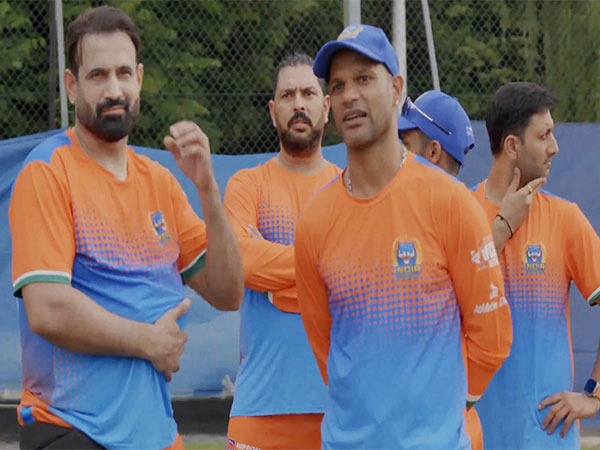 India Champions player during the practice session. (Photo: India Champions Team)