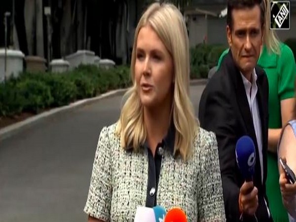 White House Press Secretary Karoline Leavitt addresses the media (Photo/ANI)